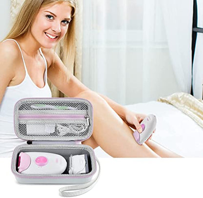 Case Compatible with Braun Epilator Silk-epil 3 3-270, Storage for Hair Removal Shaver
