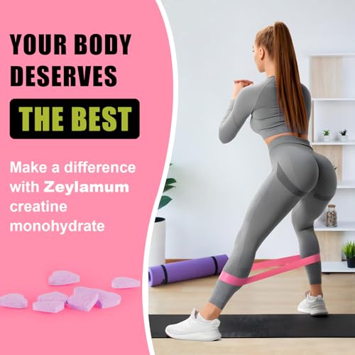 Creatine Monohydrate for Women, Creatine Supplement 3000mg, with Hydrolyzed Collagen