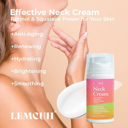 Neck Firming Cream for Women: Neck Cream - Neck Tightening Cream - Neck Creams
