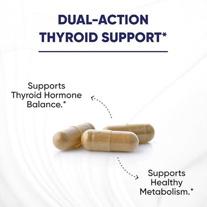 Sandhu's Thyroid Support Complex with Iodine Supplement|60 Capsules, 30 Days Supply