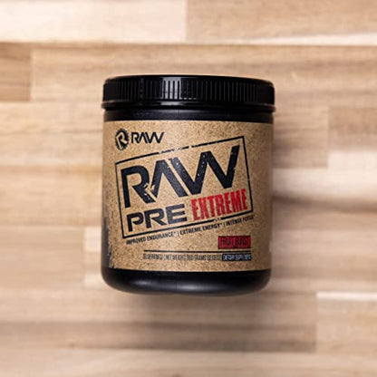 RAW Preworkout Extreme | High Stimulant Preworkout Powder Drink, Extreme Energy