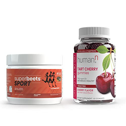 humanN SuperBeets Sport & Tart Cherry Gummies
