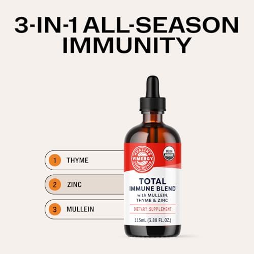 Vimergy Day-Night Immunity Kit* – 2-Part Liquid Supplement Kit with PropolisPure® & Total Immune Blend* – Fast-Absorbing, 2 x 115ml – 2 x 57 Servings – Support Immune and Respiratory Defense Systems