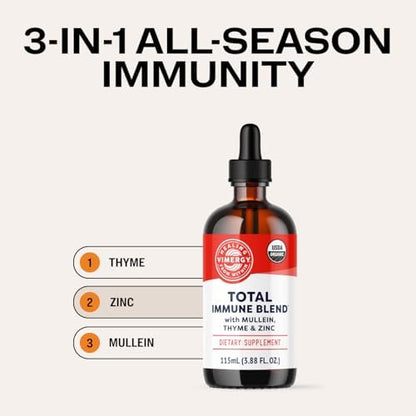 Vimergy Day-Night Immunity Kit* – 2-Part Liquid Supplement Kit with PropolisPure® & Total Immune Blend* – Fast-Absorbing, 2 x 115ml – 2 x 57 Servings – Support Immune and Respiratory Defense Systems