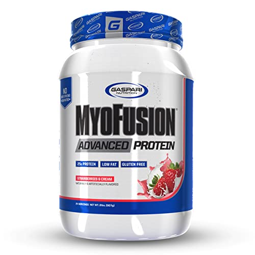 Gaspari Nutrition Myofusion Advanced Protein, Protein Blend with Whey Protein, Casein Protein 