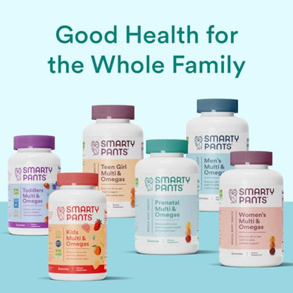 SmartyPants Prenatal Vitamins for Women, Multivitamin Gummies: Omega 3 Fish Oil (EPA/DHA)