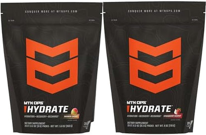 MTN OPS Hydrate Rainbow Sherbet + Strawberry Coconut Bundle