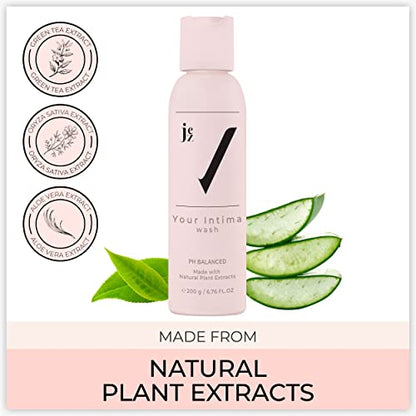 Jez The Fresh Set of 2 - Women's Feminine Care, Natural Vulva Hygiene Products, 100% Vegan & pH