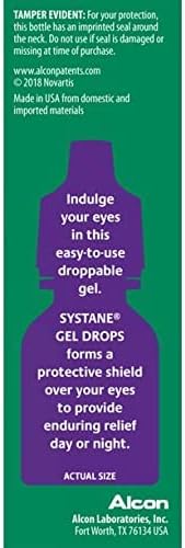 Systane Gel Drops, Anytime Protection 0.33 fl oz (10 ml) Pack of 5