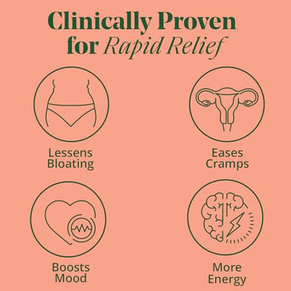 PMS & Period Relief - Menstrual Cramp Relief: No More Period Cramps, Mood Swings, or Bloating