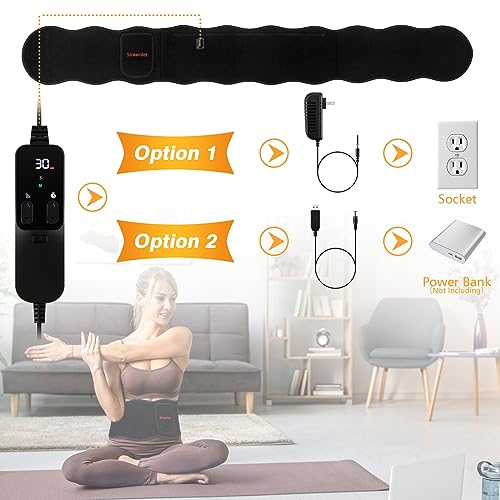 Streamlet Red Light Therapy Belt, 120 LED Combo 660nm 850nm Wearable Red Light Therapy