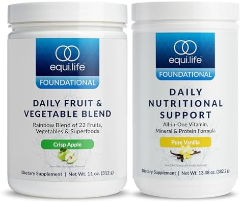 Equilife Vanilla Daily Nutritional Support & Apple Superfoods Bundle