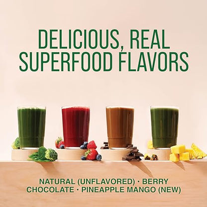 COUNTRY FARMS Super Greens Natural Flavor, 50 Organic Super Foods, USDA Organic