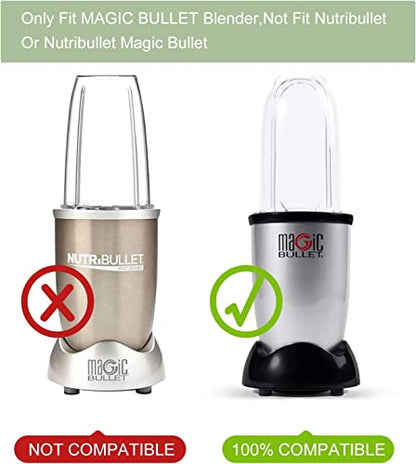 (Pack of 2) Cross Blade Blender Magic Bullet Replacement Parts Compatible with 250-watt