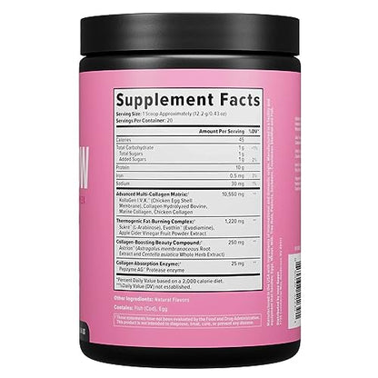 InnoSupps Inno Glow Collagen Blend Infusion for Beauty & Wellness (Strawberry Margarita)