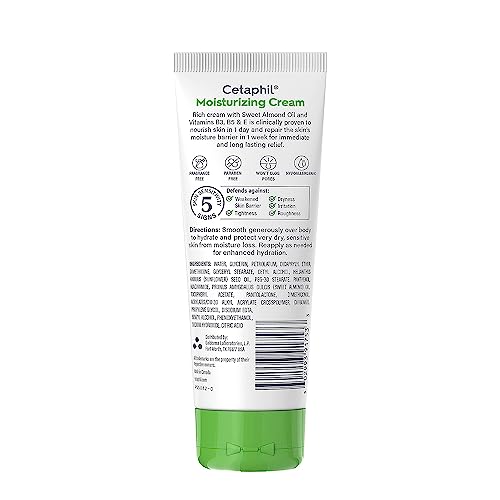 Cetaphil Body Moisturizer, Hydrating Moisturizing Cream for Dry to Very Dry, Sensitive Skin