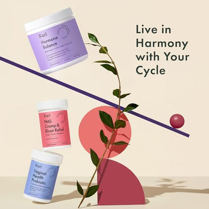 Rael Hormone Balance for Women, Myo Inositol Powder - Myo-Inositol & D-Chiro Inositol