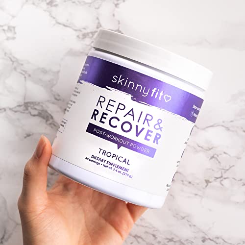 SkinnyFit Repair & Recover 30 Servings: BCAA Powder for Women, Branched Chain Amino