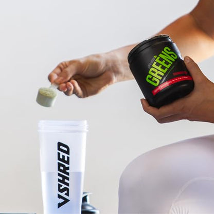 Sculpt Nation by V Shred Greens Strawberry - Premium Greens Powder & Superfood