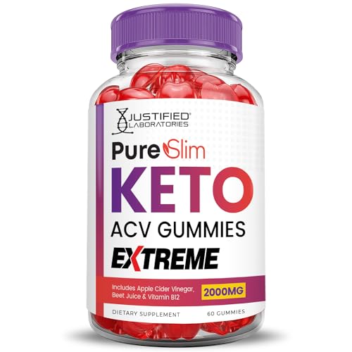 (3 Pack) Pure Slim Keto ACV Gummies Extreme 2000MG PureSlim Keto Gummies Advanced