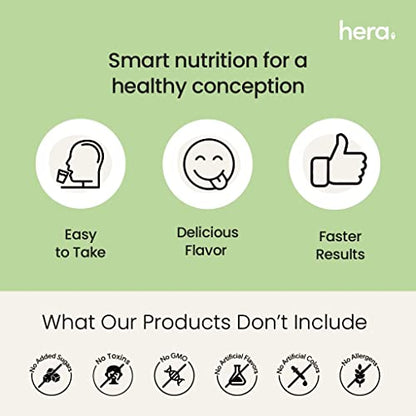 Verem Her Fertilife - Boosts Fertility - Vitamin B12, Inositol, and Folate - 300g