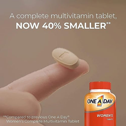 ONE A DAY Womens Complete Daily Multivitamin with Vitamin A, B , C, D, and E, Calcium