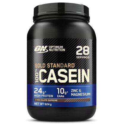 Optimum Nutrition Gold Standard 100% Casein Slow Digesting Protein Powder with Zinc