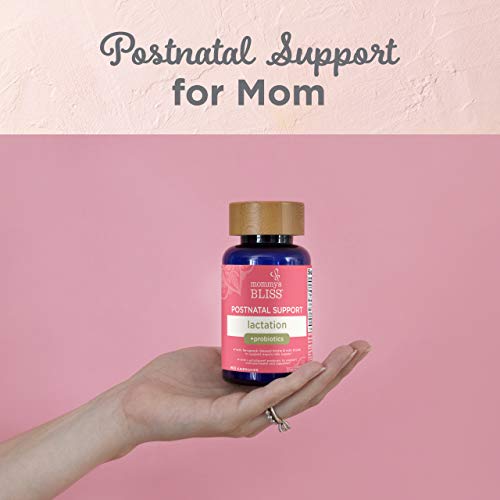 Mommy's Bliss Postnatal Lactation Support Supplement with Probiotics: Support Breastfeeding