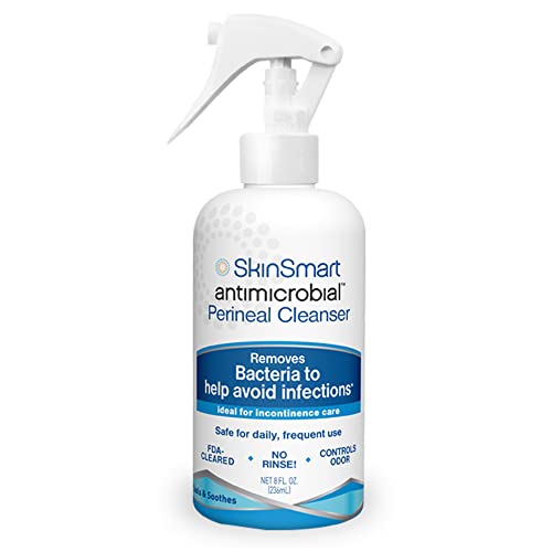 SkinSmart Antimicrobial Perineal Cleanser, Ideal for Incontinence Care