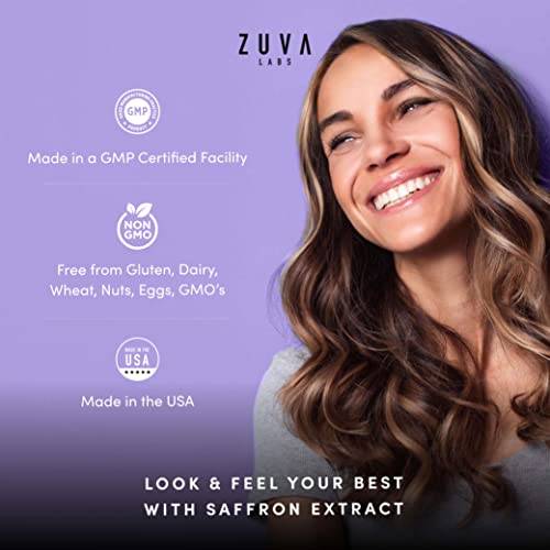 Saffron Supplements - 100% Pure Saffron Extract Mood Enhancer for Women and Men