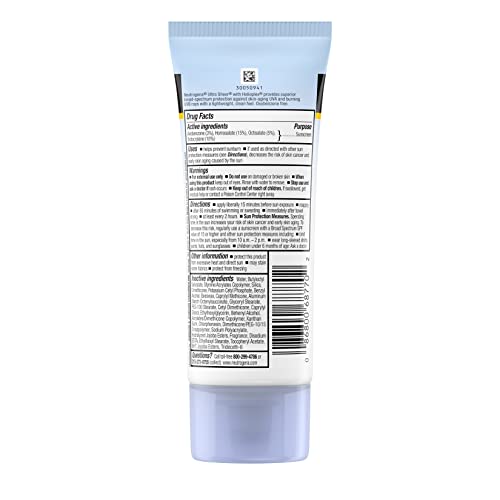 Neutrogena Ultra Sheer Dry-Touch Sunscreen Lotion, Broad Spectrum SPF 70 UVA/UVB