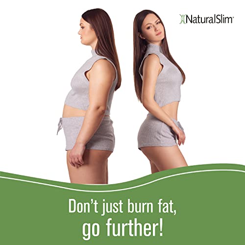 NaturalSlim NoctiBurn Night Fat Burning Support & Metabolism Support Supplements with Essentials