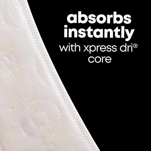 U by Kotex Clean & Secure Panty Liners, Light Absorbency, Extra Coverage, 112 Count