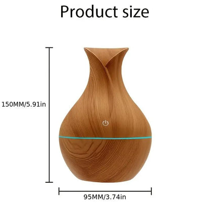 ZZ LIFE Mini Aromatherapy Humidifier Relaxing Cool Mist with Color Changing LEDs Night Light