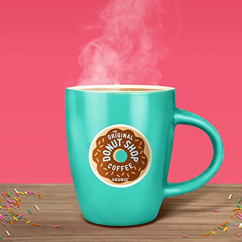 The Original Donut Shop Dark Coffee, Keurig Single-Serve K-Cup Pods, Dark Roast, 96 Ct