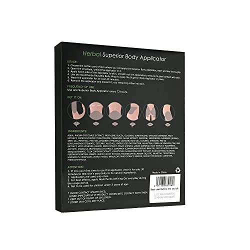 Neutriherbs Body Applicator with Wrap, Effective Nature Formula to Shape, Tone, Firm Body