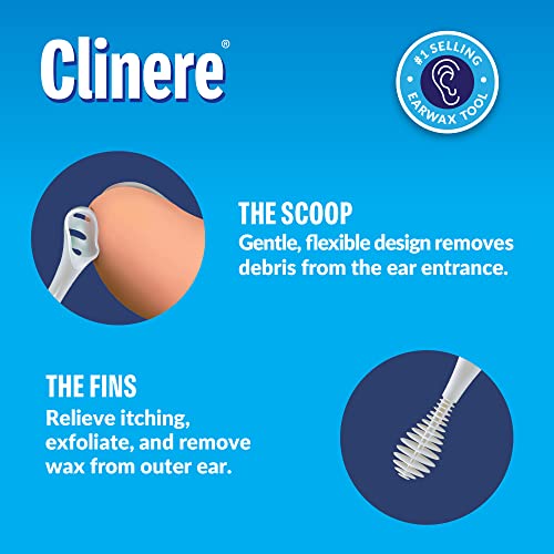 Clinere® Ear Cleaners Club Value Pack, 36 Count Earwax Remover Tool Safely and Gently