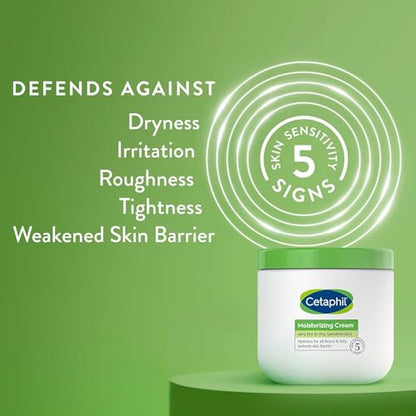 Cetaphil Body Moisturizer, Hydrating Moisturizing Cream for Dry to Very Dry, Sensitive Skin