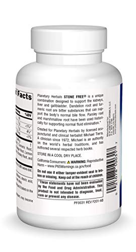 Planetary Herbals Stone Free Tablets, 90 Count