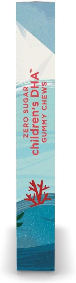 Nordic Naturals Zero Sugar Children’s DHA Gummies, Tropical Punch - 30 Count