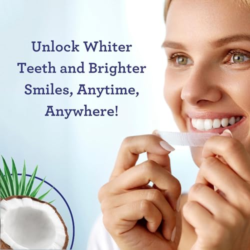 GuruNanda Teeth Whitening Strips - 7 Treatments with 14 Strips - Professional, Enamel-Safe