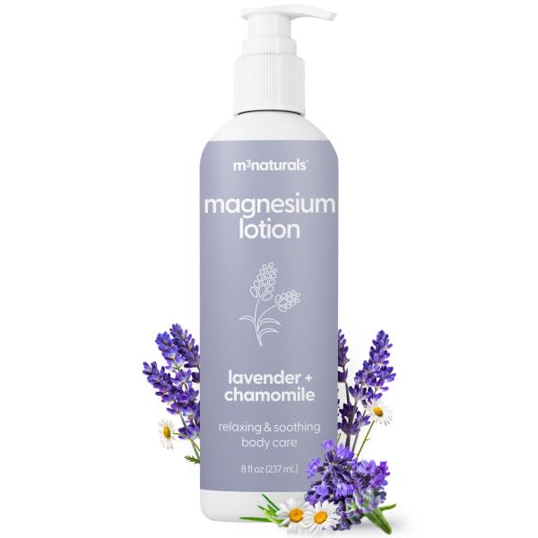 Calming Magnesium Lotion for Sleep - High Absorption Formula (8 Fl Oz)