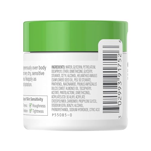 Cetaphil Body Moisturizer, Hydrating Moisturizing Cream for Dry to Very Dry, Sensitive Skin