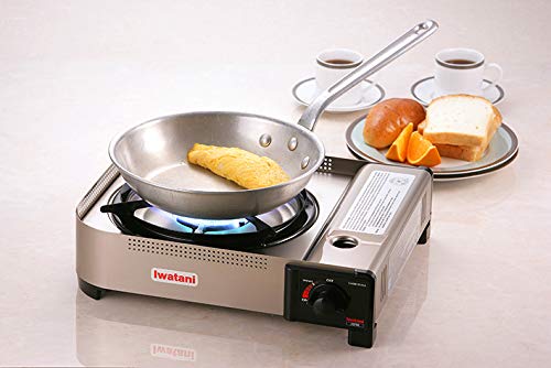Iwatani 35FW Single-Burner Butane Portable Cooktop Indoor & Outdoor Cooking Stove