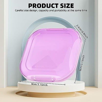OFIDUS Retainer Case, Aligner Case with Silicone Protection Pad, Compact Orthodontic