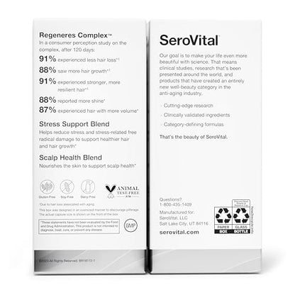 SeroVital Hair Regeneres Advanced Healthy Hair Growth Bundle