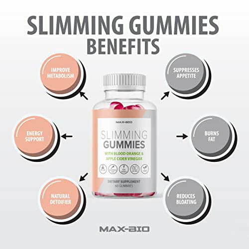 (Official 2 Pack) Slimming Gummies It Works with Apple Cider Vinegar and Sicilian Blood
