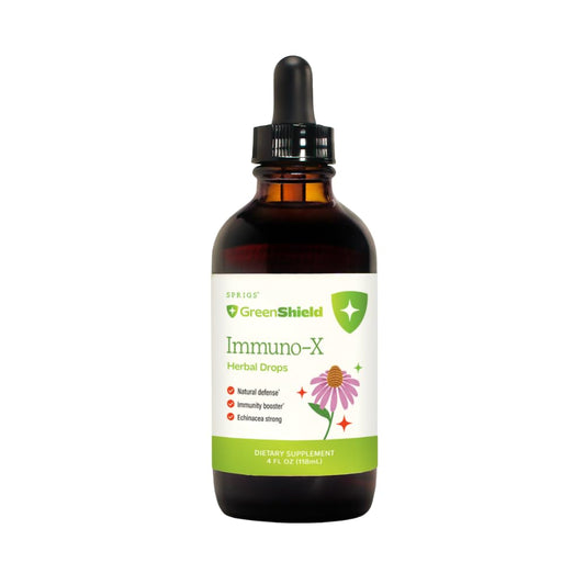 Springs Immuno-X Immune Support Tincture, Echinacea, Elderberry & Astragalus Root, Organic Herbal Wellness Boost for Immunity, Digestion & Overall Health 3 Convenient Sizes”