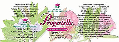 Progestelle 2 Bottles of Progesterone Skin Oil Purer Than Progesterone Cream for Women, Bioidentical